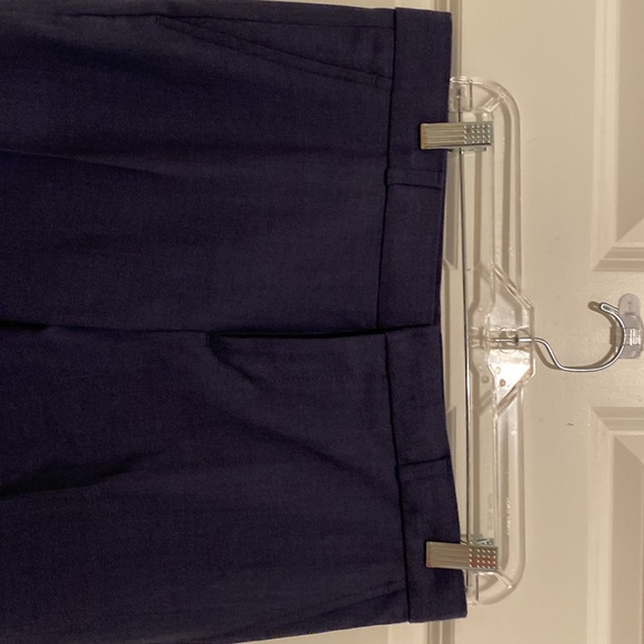 Navy straight leg pant   Size 8 petite. - Picture 2 of 6